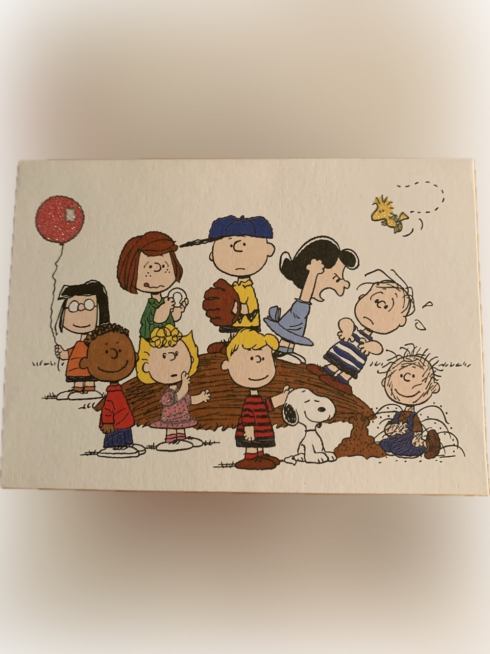 Stamped Peanuts Character Notecards